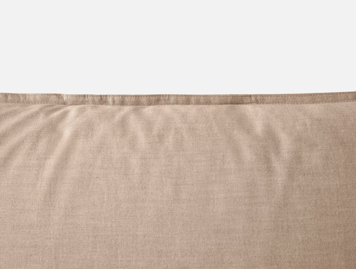 Organic Crinkled Percale™ Sham -coyuchi | Hazel Chambray