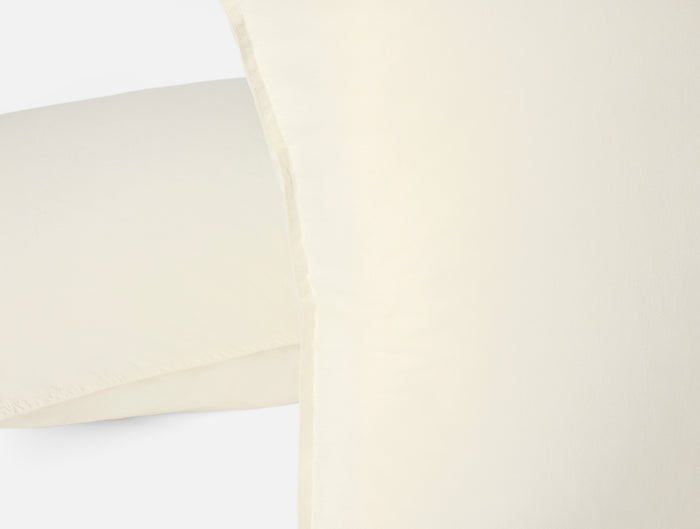 Organic Crinkled Percale™ Sham - Undyed | Undyed