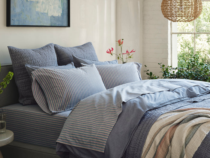 Organic Crinkled Percale™ Sheet Set