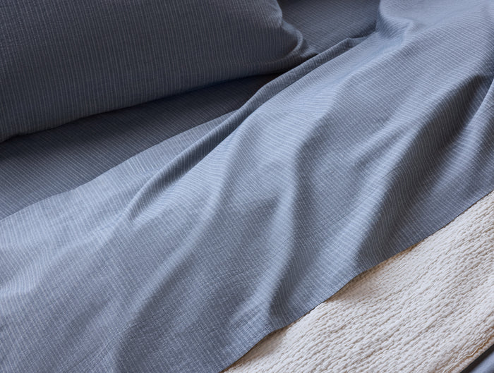 Organic Crinkled Percale™ Sheet Set