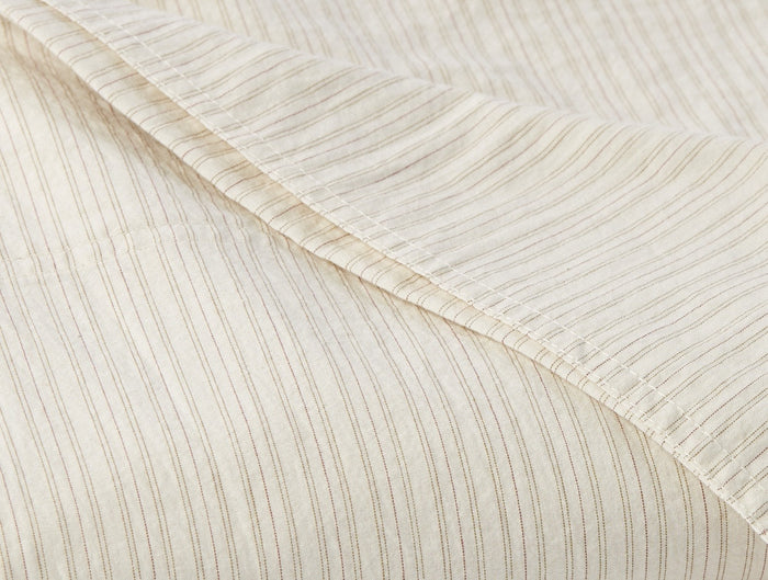 Organic Crinkled Percale Sheet Set