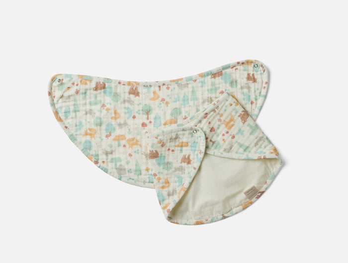 Organic Muslin Burp Cloth, Set of 2