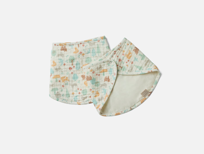 Organic Muslin Burp Cloth, Set of 2