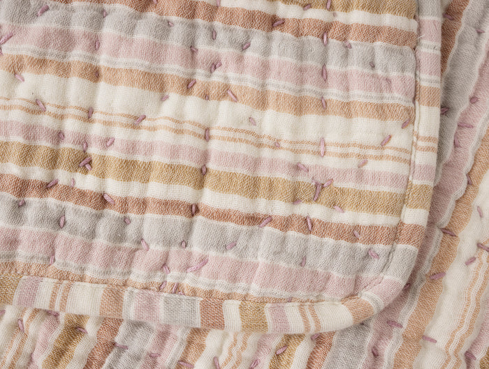 Organic Muslin Toddler Quilt