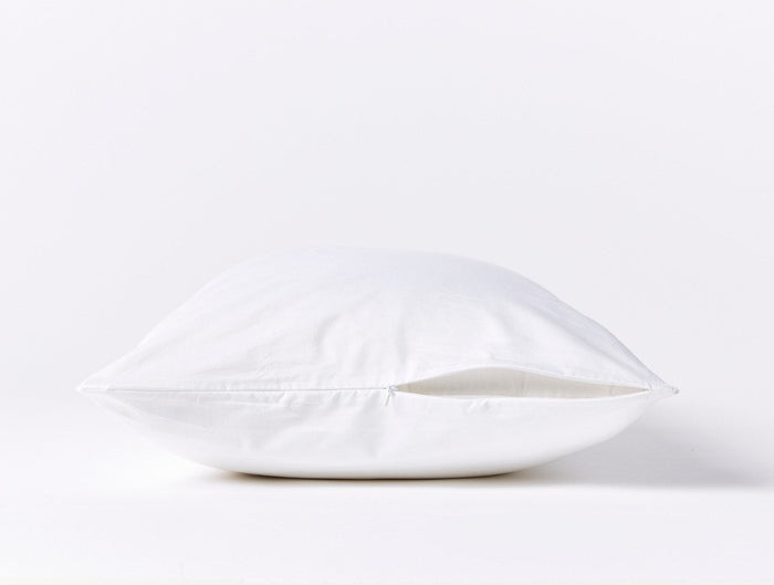 Organic Pillow Protector | White