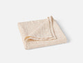 Organic Print Matelasse Baby Blanket