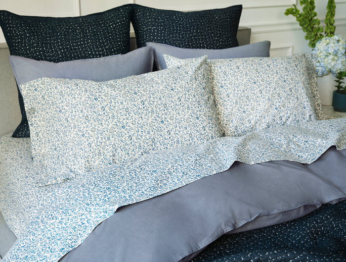 Organic Print Percale Pillowcases