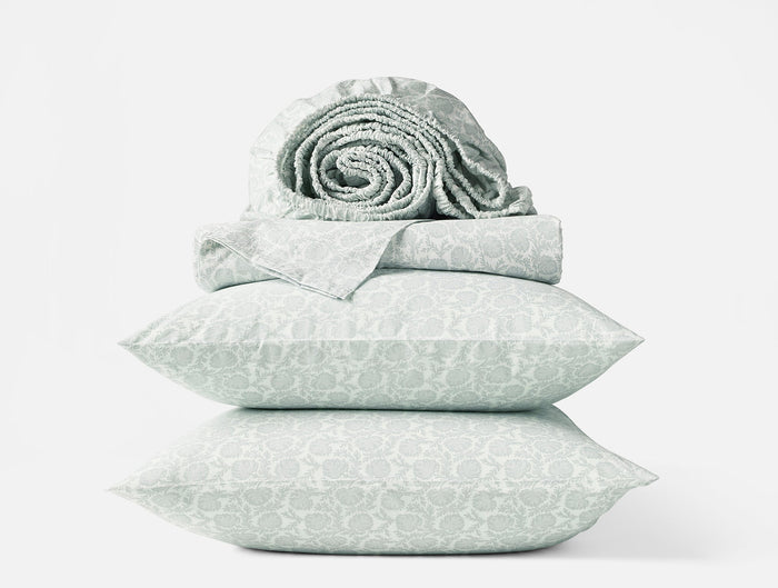 Organic Print Percale Sheet Set - Coyuchi | Dew Robles