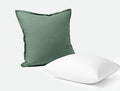 Organic Relaxed Linen Decorative Pillow Cover + Pillow Insert Set