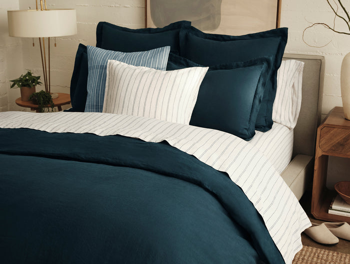 Organic Relaxed Linen Decorative Pillow Cover