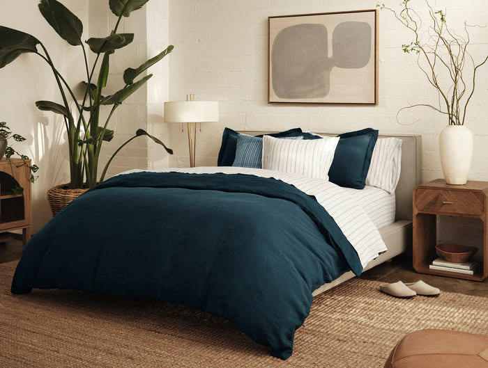 Organic Relaxed Linen Decorative Pillow Cover