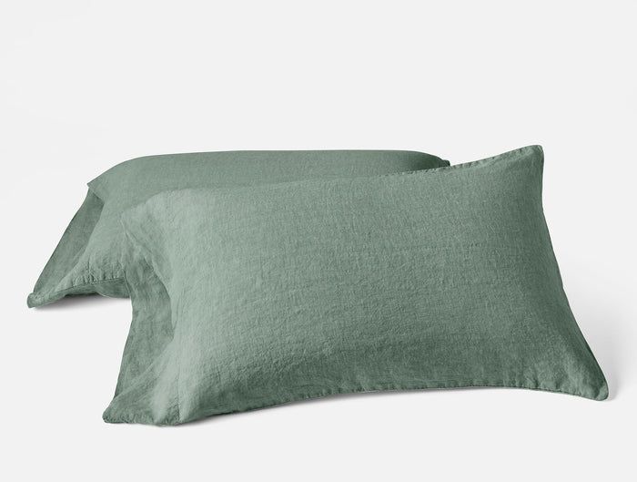 Organic Relaxed Linen Pillowcases | Juniper