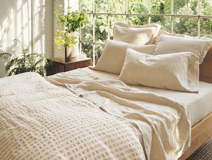 Organic Relaxed Linen Pillowcases