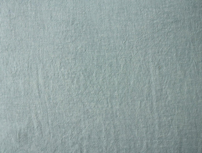 Organic Relaxed Linen Sham - Coyuchi | Pacific Blue Chambray