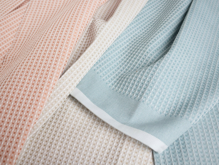Organic Waffle Kitchen Towels, Set of 6 - Coyuchi | Reef