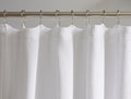 Organic Waffle Shower Curtain | Alpine White