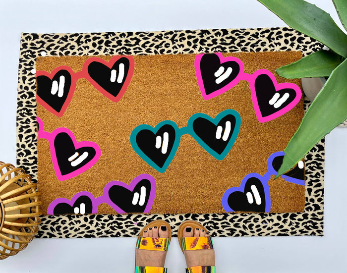 Outdoor Layering Rug, Animal Print, size 24x36
