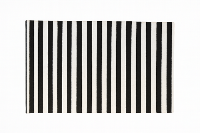 Outdoor Layering Rug, Stripe, size 24x36