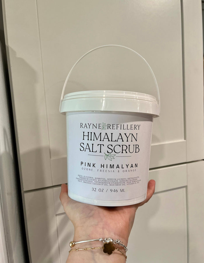 Ozone & Freesia - Whipped Pink Himalayan Salt Scrub