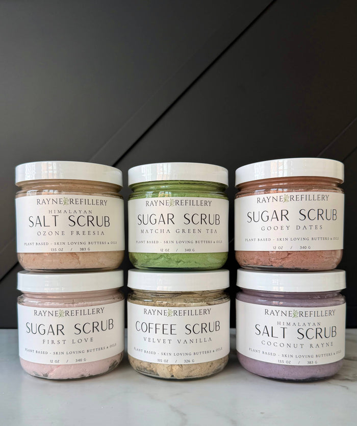 Ozone & Freesia - Whipped Pink Himalayan Salt Scrub