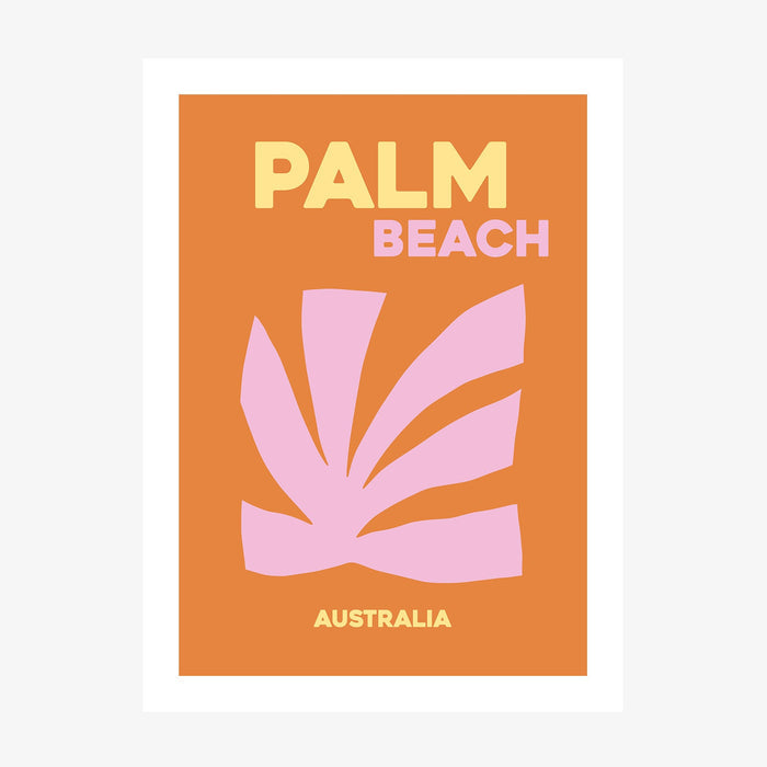 Palm Beach Australia wall art print