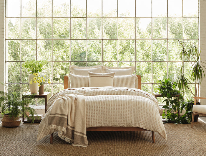 Pampas Organic Decorative Throw Pillow Cover