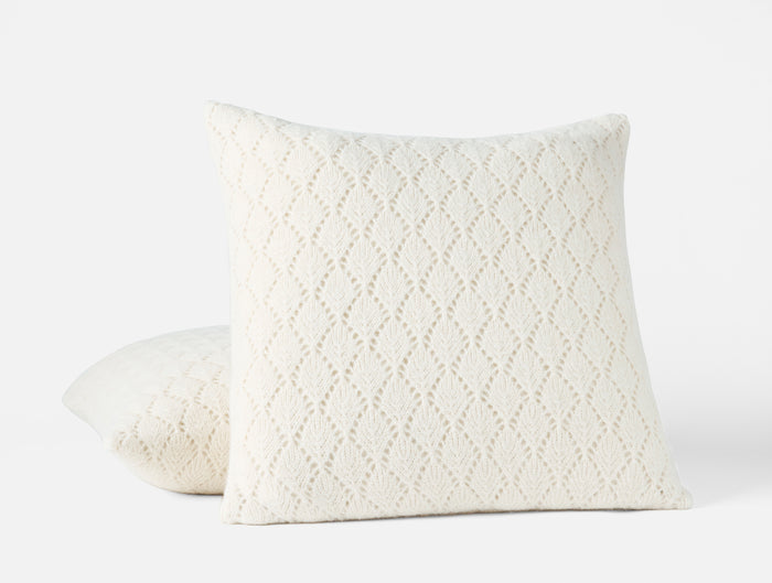 Paracas Alpaca Cotton Knit Decorative Pillow Cover