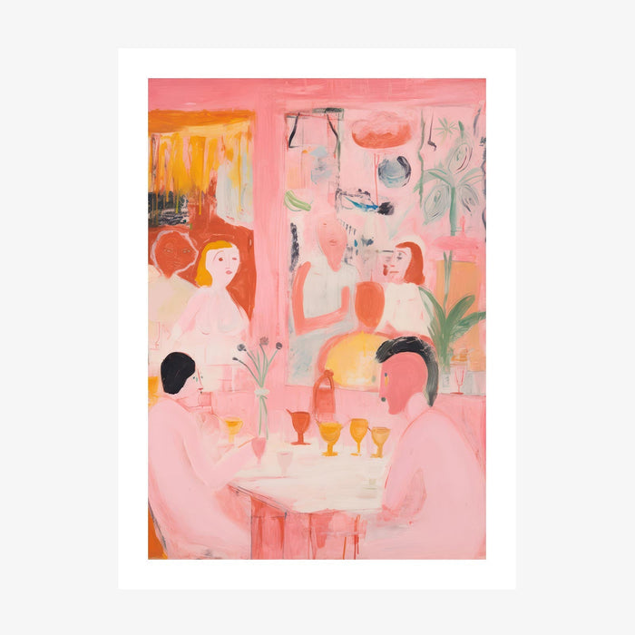 Paris Cafe wall art print