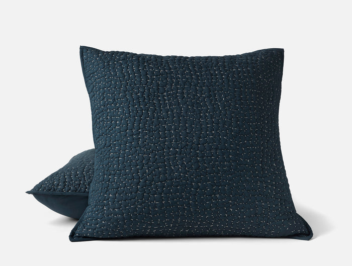 Pebbled Handstitched Organic Sham