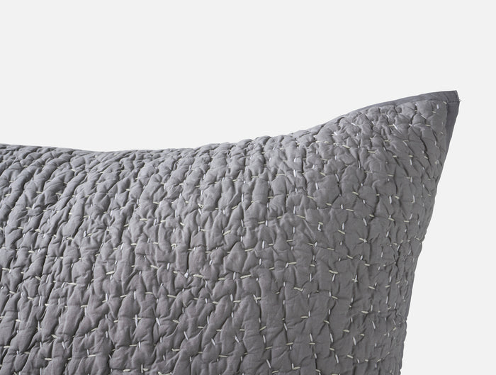 Pebbled Handstitched Organic Sham