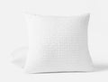 Pescadero Matelasse Organic Sham - Coyuchi | Alpine White