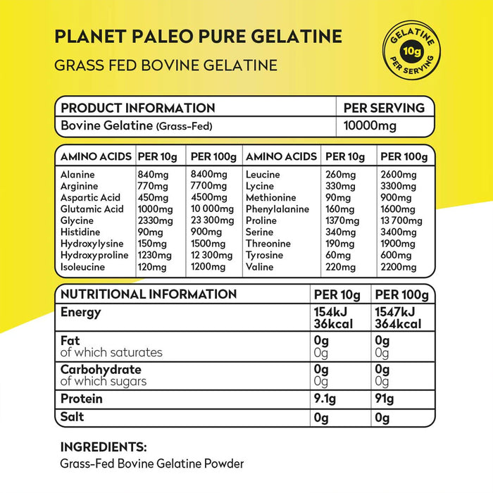 Planet Paleo Pure Gelatine