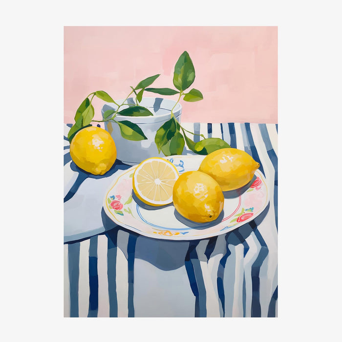 Plate of Lemons