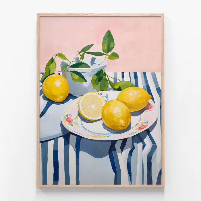 Plate of Lemons