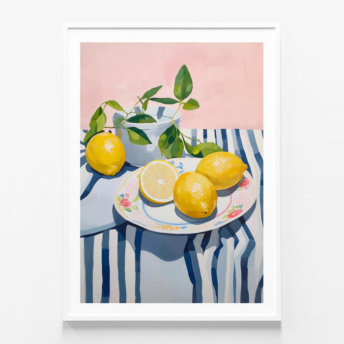 Plate of Lemons