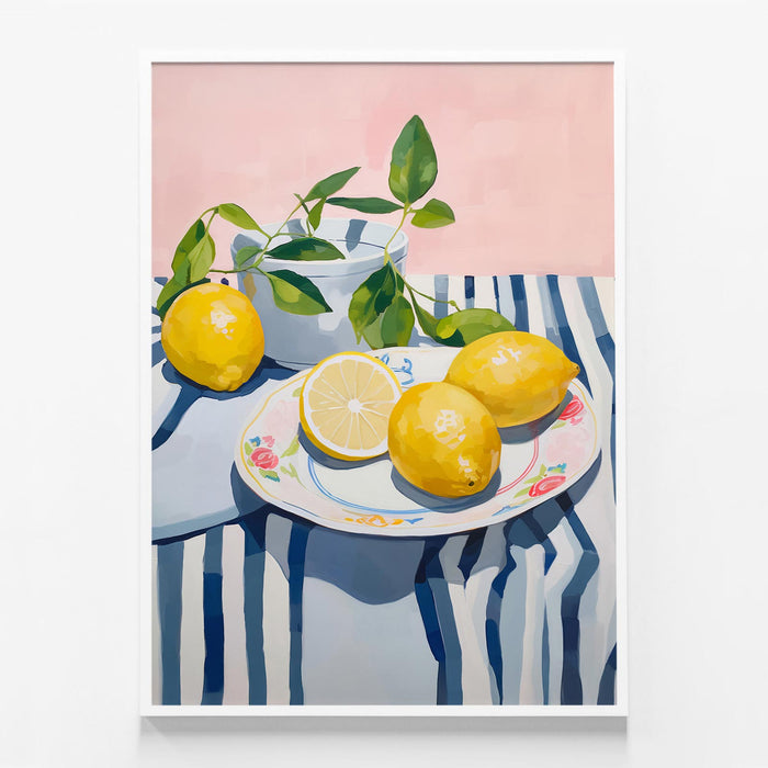 Plate of Lemons