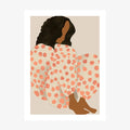 Polka Pyjamas wall art print