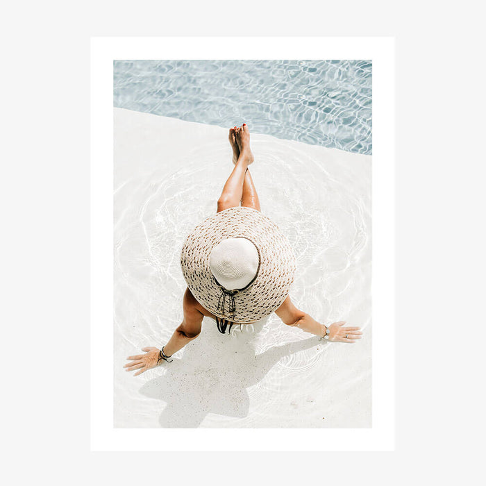 Pool Time wall art print