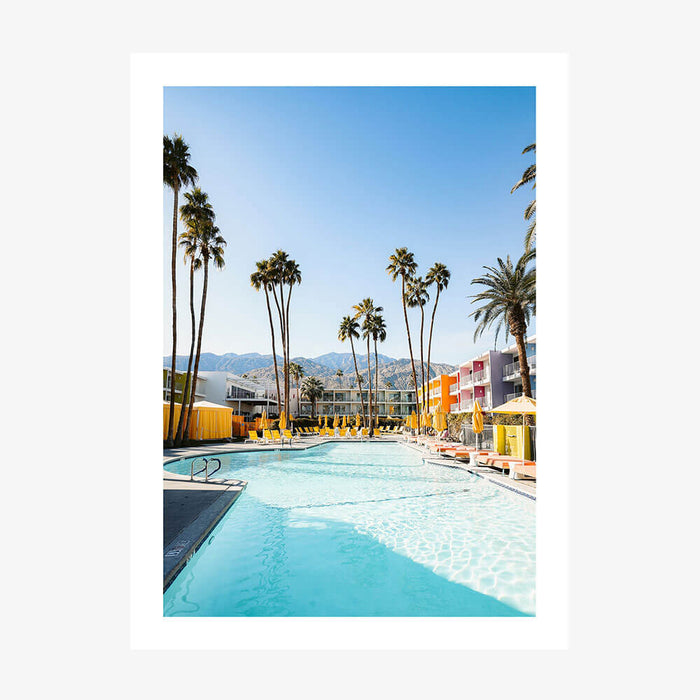 Pool Vibes wall art print