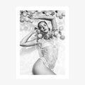 Poolside Fruits 3 wall art print