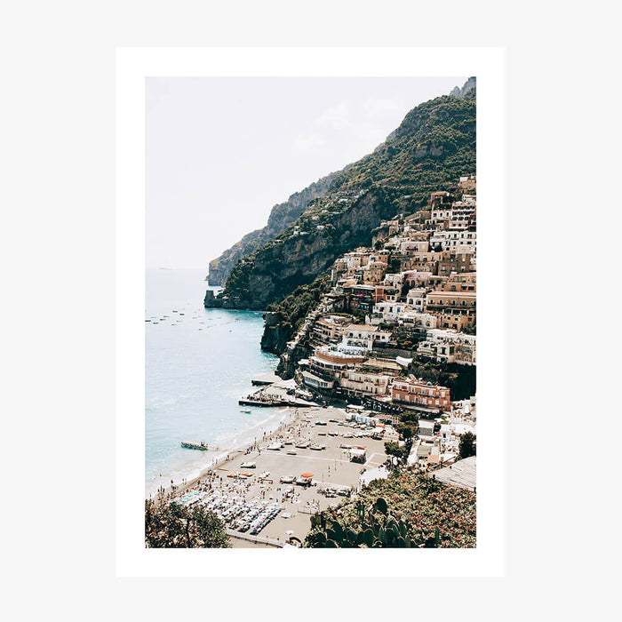 Positano from Above wall art print