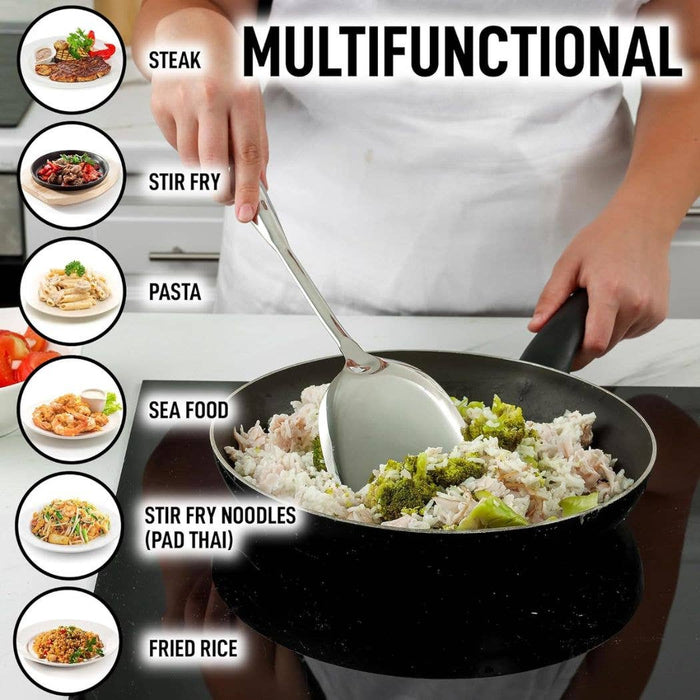 Premium Wok Spatula Stainless Steel