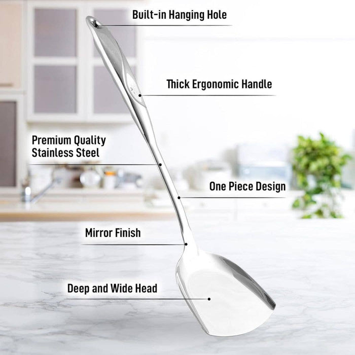 Premium Wok Spatula Stainless Steel