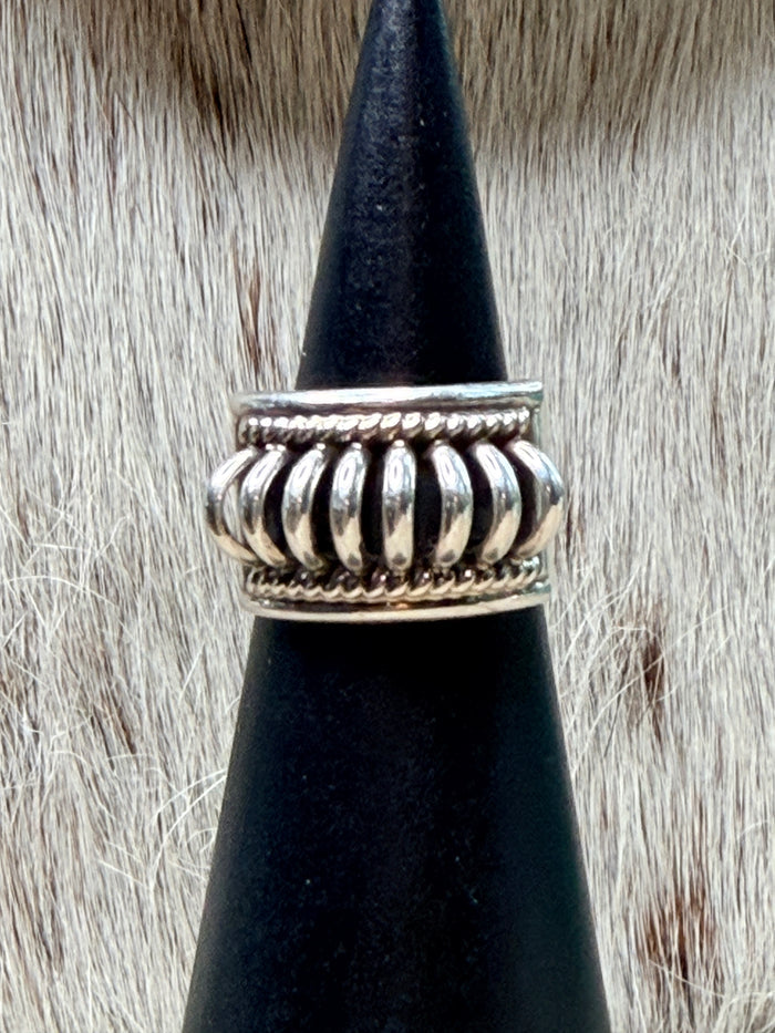 Priscilla Apachito Navajo Sterling Silver Ring size 5