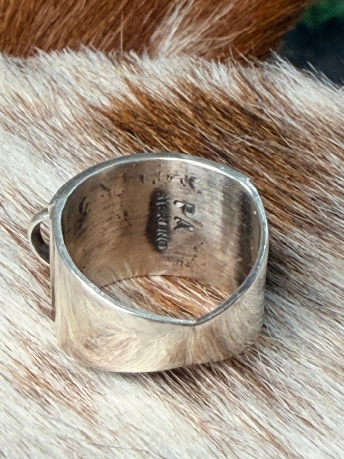 Priscilla Apachito Navajo Sterling Silver Ring size 5