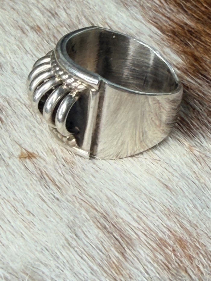 Priscilla Apachito Navajo Sterling Silver Ring size 5