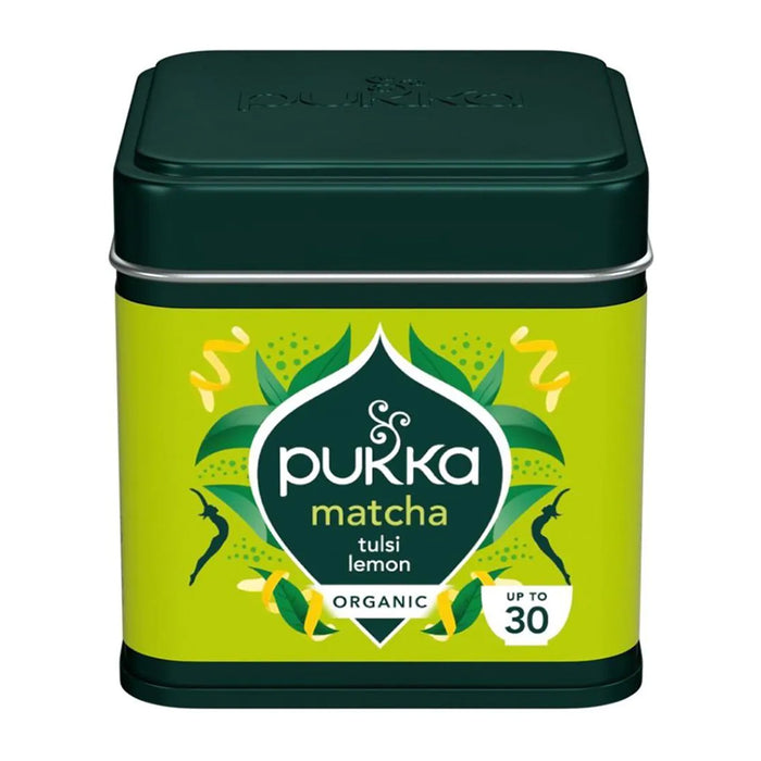 Pukka Organic Tulsi Lemon Matcha Tin