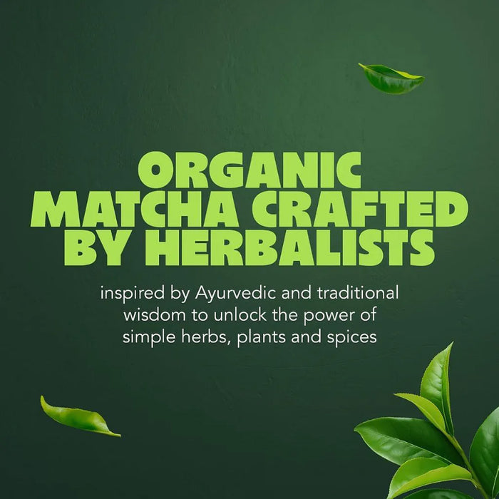 Pukka Organic Vanilla Chai Matcha infographic
