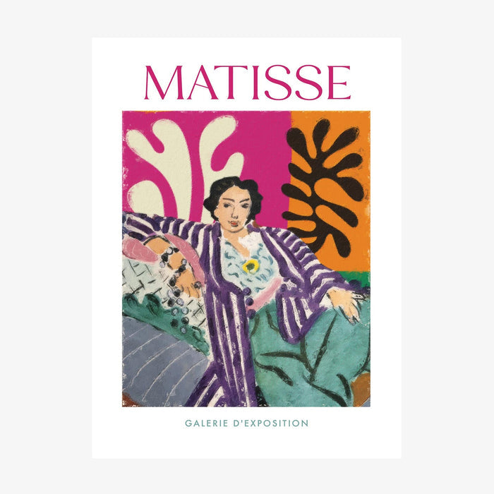 Purple Robe Matisse wall art print