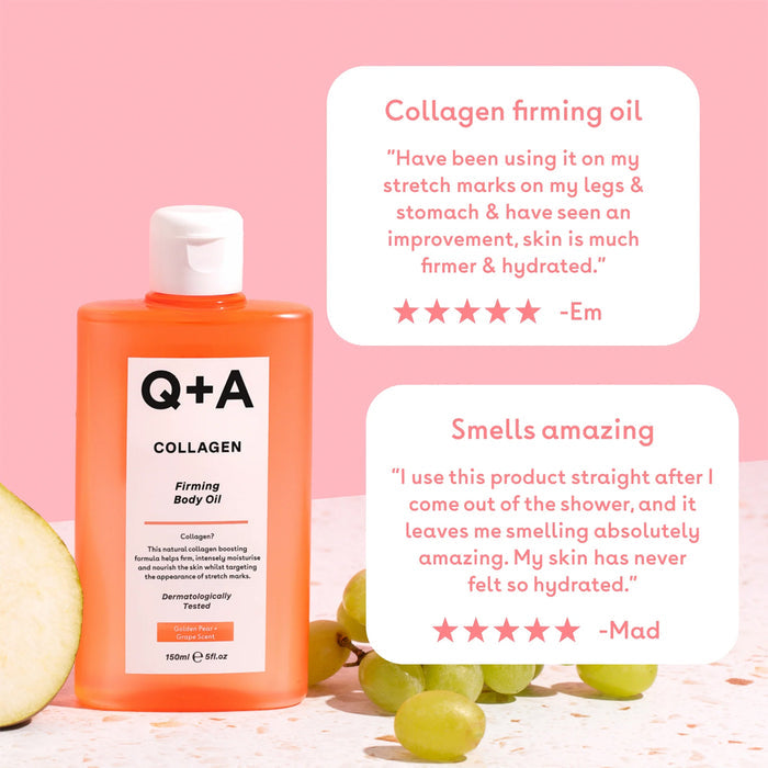 Q+A Collagen Firming Body Oil